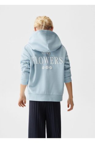 سویشرت آبی دخترانه مانگو 67013696