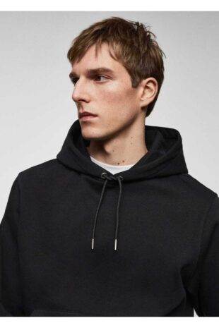 سویشرت سیاه مردانه مانگو 67030650