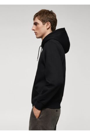 سویشرت سیاه مردانه مانگو 67030650