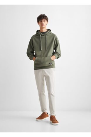 سویشرت سبز مردانه مانگو 67042914