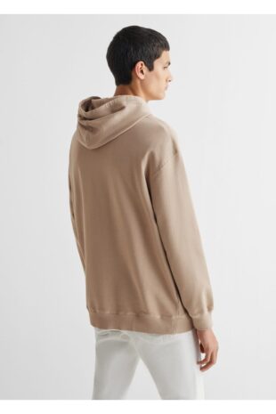 سویشرت بژ مردانه مانگو 67050652