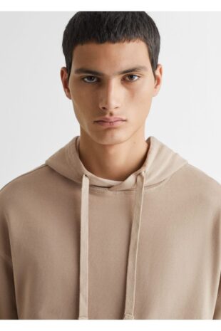 سویشرت بژ مردانه مانگو 67050652