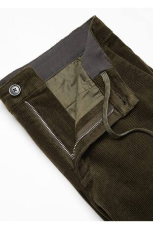 شلوار خاکی فاق نرمال مردانه مانگو 67000629