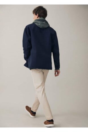 شلوار بژ فاق نرمال مردانه مانگو 67030676