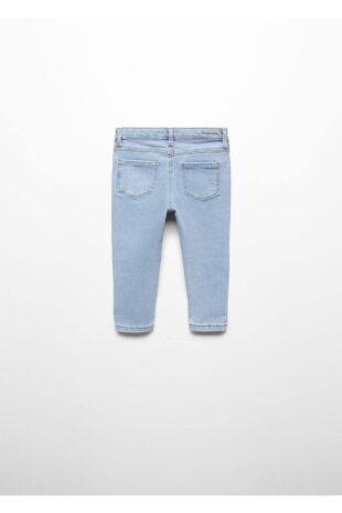 شلوارک آبی فاق نرمال دخترانه مانگو 67031010