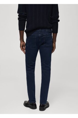 شلوارک لاجورد فاق نرمال مردانه مانگو 67032921