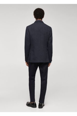 کت آبی مردانه مانگو 67020635