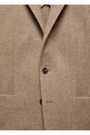 کت بژ مردانه مانگو 67020636