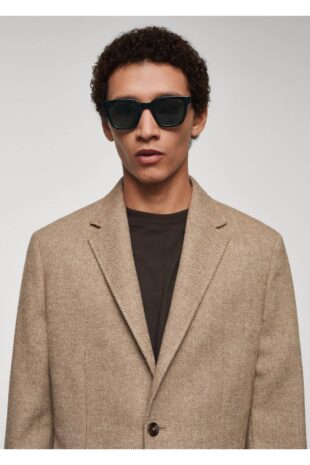 کت بژ مردانه مانگو 67020636