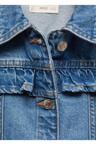 کت لاجورد دخترانه مانگو 67083688