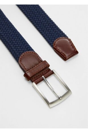 کمربند لاجورد مردانه مانگو 67050635