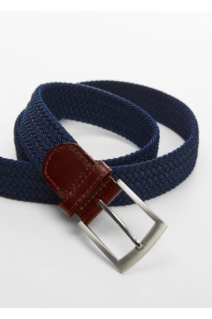 کمربند لاجورد مردانه مانگو 67050635