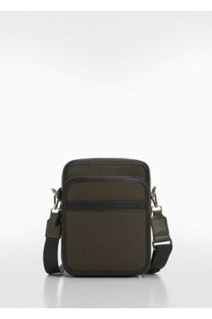 کیف خاکی مردانه مانگو 67060682