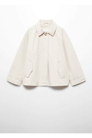 کت بژ دخترانه مانگو 67034446