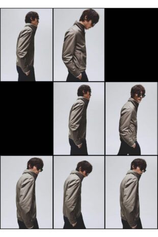 کت خاکی مردانه مانگو 67034444