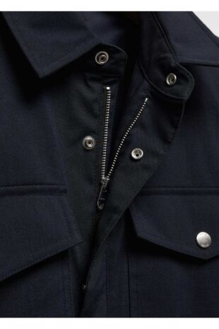 کت لاجورد مردانه مانگو 67044445