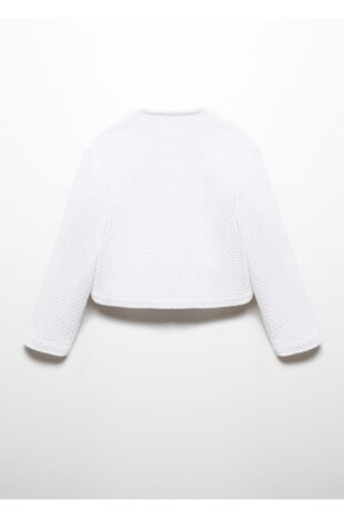 کت سفید دخترانه مانگو 67045154