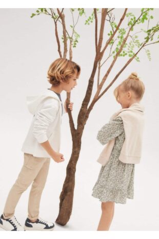 لباس سبز دخترانه مانگو 67044476