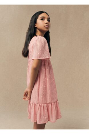 لباس قرمز دخترانه مانگو 67094773