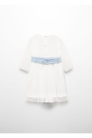 لباس سفید دخترانه مانگو 67023693