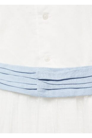 لباس سفید دخترانه مانگو 67023693