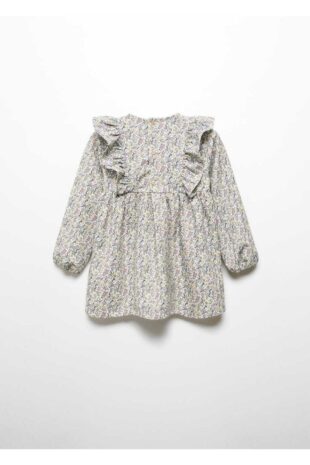 لباس خاکستری دخترانه مانگو 67033691