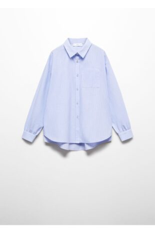 تی شرت آبی دخترانه مانگو 67023687