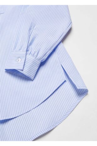 تی شرت آبی دخترانه مانگو 67023687