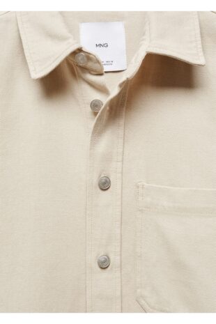 کت بژ مردانه مانگو 67075139