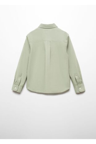 پیراهن خاکی پسرانه مانگو 67012534