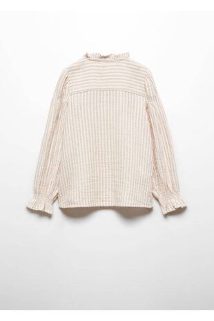 تی شرت زرد دخترانه مانگو 67053686