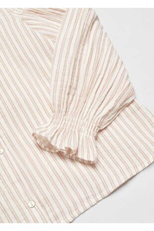 تی شرت زرد دخترانه مانگو 67053686