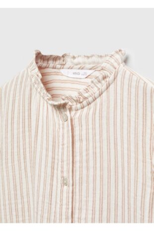 تی شرت زرد دخترانه مانگو 67053686