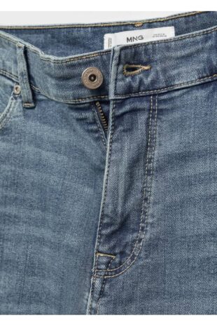 شلوارک سبز فاق نرمال مردانه مانگو 67010637