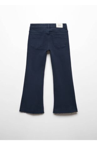 شلوارک لاجورد فاق نرمال دخترانه مانگو 67010675