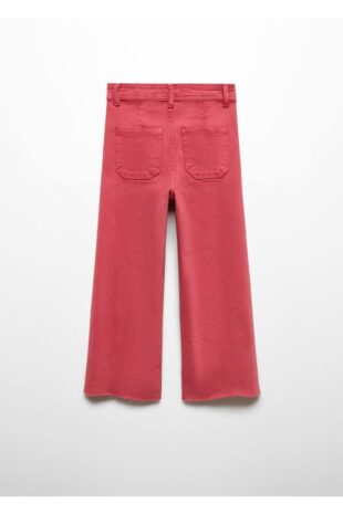 شلوارک قرمز فاق نرمال دخترانه مانگو 67010676