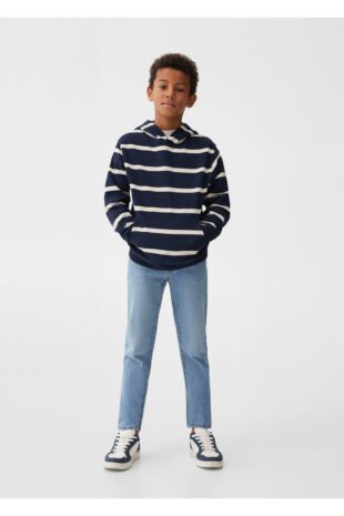 شلوارک لاجورد فاق نرمال پسرانه مانگو 67061505