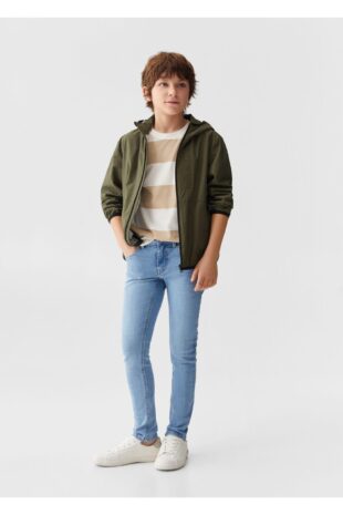 شلوارک آبی فاق نرمال پسرانه مانگو 67070660