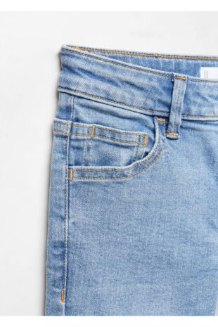 شلوارک آبی فاق نرمال پسرانه مانگو 67070660