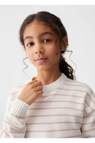 بافت صورتی دخترانه مانگو 67003278