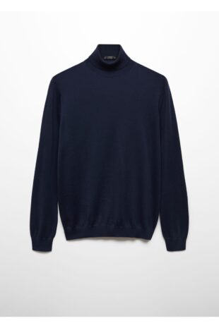 بافت لاجورد مردانه مانگو 67000660