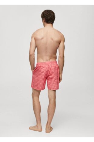 شورت شنا قرمز مردانه مانگو 67006055