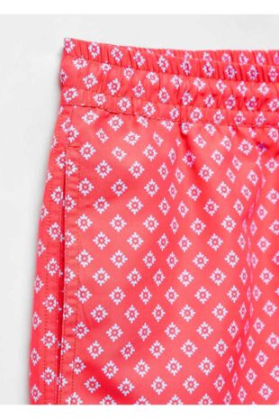 شورت شنا قرمز مردانه مانگو 67006055