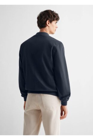 کت آبی مردانه مانگو 67042919