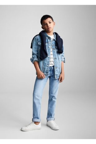 کت لاجورد پسرانه مانگو 67063266