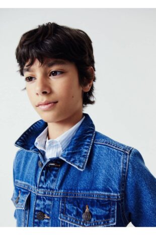 کت آبی پسرانه مانگو 67063266