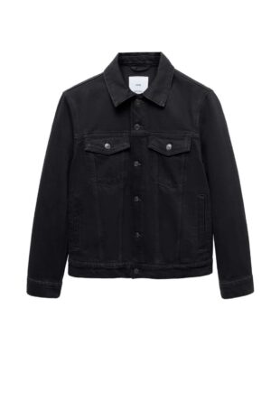 کت سیاه مردانه مانگو 67064441