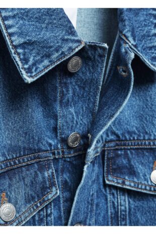 کت آبی مردانه مانگو 67064442