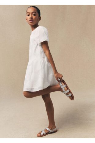 صندل نقره اي دخترانه مانگو 67024444