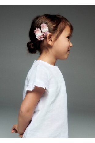 دستکش صورتی دخترانه مانگو 67043693